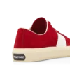 Suede and Printed Alligator Cambridge Sneaker Suede and Printed Alligator Cambridge Sneaker