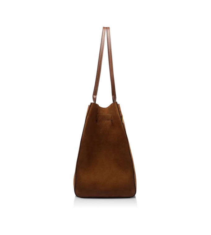 Suede Leather Audrey Medium Tote