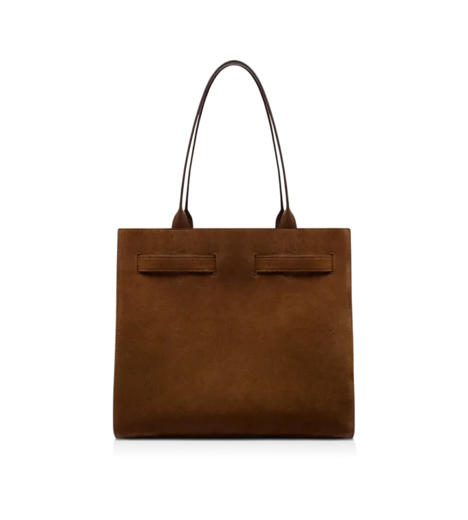 Suede Leather Audrey Medium Tote