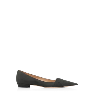 Suede Leather Eva Ballerina