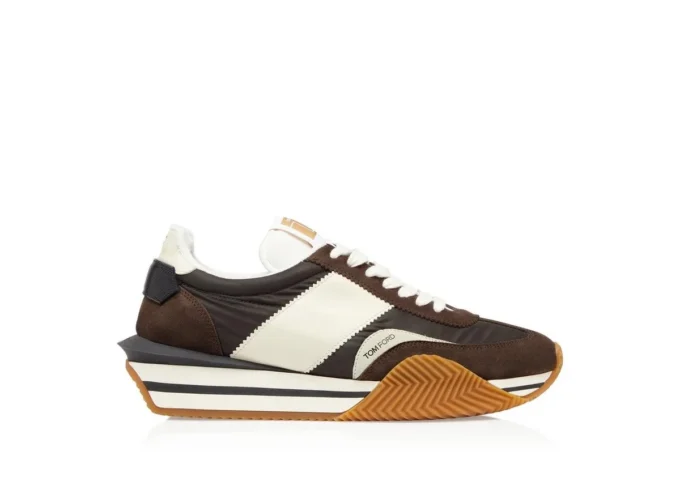 Suede Technical Fabric James Sneaker Suede Technical Fabric James Sneaker