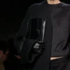 Supple Grain Leather Aube E/W Shoulder Bag