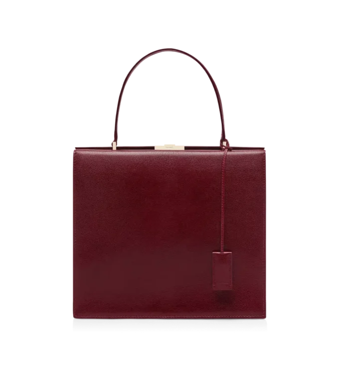 Supple Grain Leather Jean Top Handle