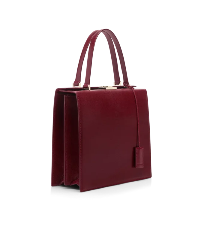 Supple Grain Leather Jean Top Handle