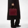 Supple Grain Leather Jean Top Handle