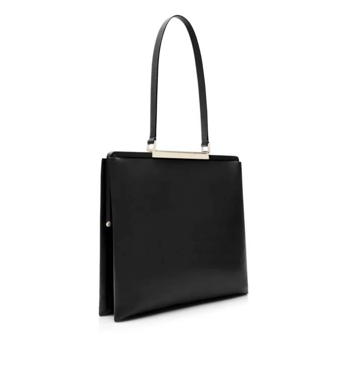 Supple Grain Leather Patrick Shoulder Bag