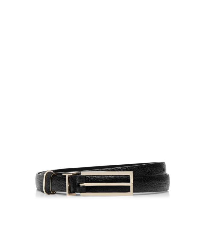 Supple Grain Leather T Loop Belt Supple Grain Leather T Loop Belt