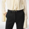 Supple Grain Leather T Loop Belt Supple Grain Leather T Loop Belt