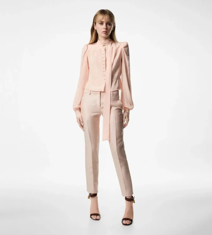 Tailored Skinny Cigarette Pants