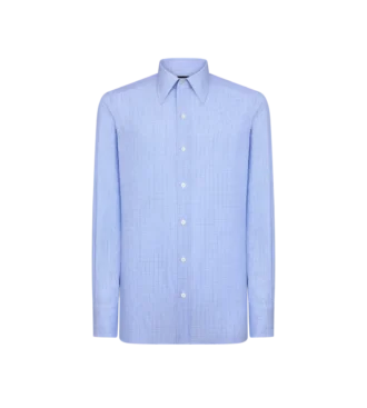 Twill Check Slim Fit Shirt