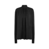 Washed Silk Georgette Long Sleeve Blouse