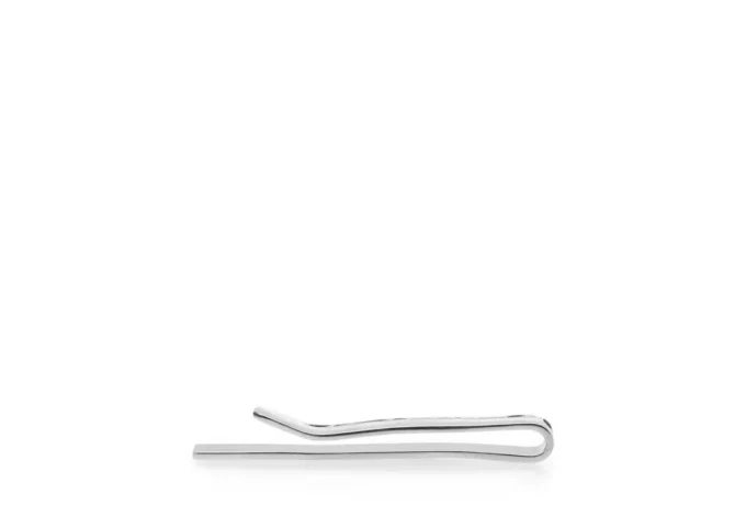 White Gold Tie Bar