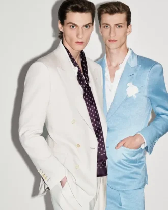 Wool Cashmere Silk Reps Jacket