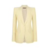 Wool Silk Radzmir Single Breasted Peak Lapel Jacket