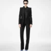 Wool Silk Radzmir Tailored Straight Pants